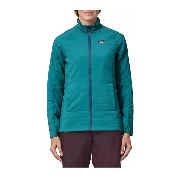 Patagonia Women's L Large 3-in-1 Powder Town Jacket Blue Ski Snowboard NWT - Picture 9 of 15